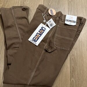 YMI Junior's Carpenter High Rise‎ All Day Pants Brown Size 3 Comfort NEW